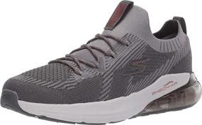 img 1 attached to Skechers Mens Run Sneaker Charcoal