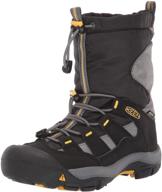 👞 кроссовки keen winterport fashion gargoyle для мальчиков: стильная зимняя обувь для модных детей. логотип