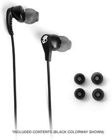 img 1 attached to 🎧 Skullcandy Set In-Ear Earbud with Lightning Connector - Sleek True Black Design with Black/White Accents