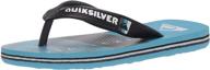 👣 кроссовки quiksilver unisex kids' 3-point sandal логотип