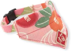 img 2 attached to 🐱 Cat Bandana Collar with Kimono Inspired Design