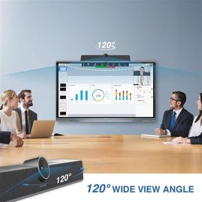 img 1 attached to Enther & MAXHUB 4K Video Conference Camera: The Ultimate All-in-One Webcam for Small Meeting Rooms with Wide Angle, Video & Audio Conferencing System