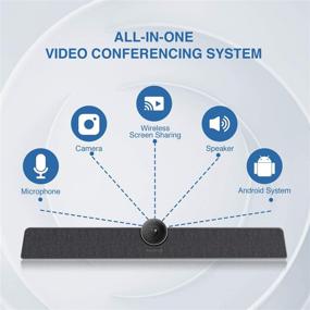 img 3 attached to Enther & MAXHUB 4K Video Conference Camera: The Ultimate All-in-One Webcam for Small Meeting Rooms with Wide Angle, Video & Audio Conferencing System