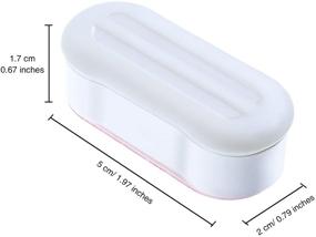 img 3 attached to 🚽 Blulu 8 Pieces Toilet Seat Bumpers: Universal Kit with Strong Adhesive for Easy Replacement