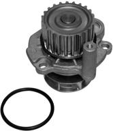 gmb oe replacement water pump 180-2220im with metal impeller and gasket logo