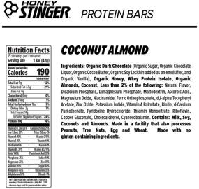 img 3 attached to Honey Stinger Protein Chocolate Nutrition