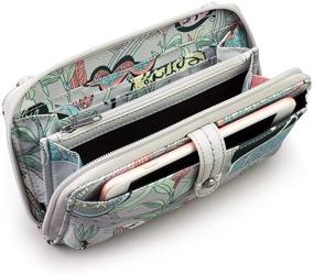 img 1 attached to Sakroots Eco-Twill Large Smartphone Crossbody: Stylish Functionality for the Modern Woman