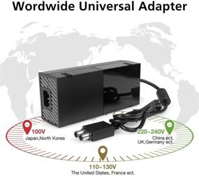 img 3 attached to 🔌 YAEYE Low Noise Power Supply Brick for Xbox One with Cord - Reliable AC Adapter for Xbox One Console