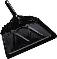 🧹 dqb industries 72539 24-gauge metal dust pan: sturdy 12-inch black pan for efficient cleaning logo