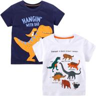 👕 vaschy little pattern t shirts for toddler boys' clothing - tops, tees, and shirts logo