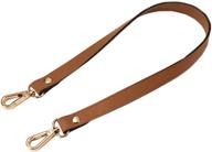 👜 purse straps replacement leather: upgrade your handbags & wallets with the esupport 23.62 inch long shoulder bag strap (khaki) logo