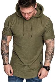 img 1 attached to 👕 Lexiart Men's Active Fashion Athletic Hoodies - Stylish Sweatshirts for the Active Man