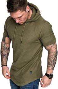 img 4 attached to 👕 Lexiart Men's Active Fashion Athletic Hoodies - Stylish Sweatshirts for the Active Man