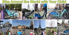 img 1 attached to 【PaPaSeat】Lightweight Portable Child Bike Seat - Easy Installation, Compatible with All City Bikes across the USA, Canada, Paris, Milan, Warsaw, Tokyo, Taipei…