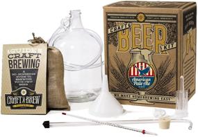 img 4 attached to 🍺 Craft A Brew American Pale Ale Kit: Create Your Own Beer with this Reusable Starter Set – 1 Gallon