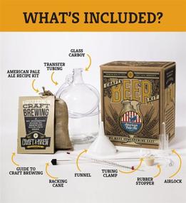 img 3 attached to 🍺 Craft A Brew American Pale Ale Kit: Create Your Own Beer with this Reusable Starter Set – 1 Gallon