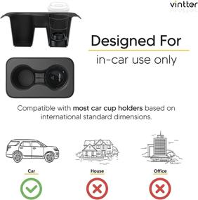 img 3 attached to Vintter Car Cup Warmer - Paper Cups & Coffee Mug, Cup Holder Coffee Warmer for Car - Car Accessories