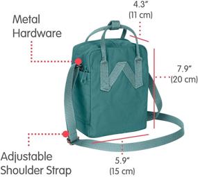 img 2 attached to Fjallraven Lavender Women's Crossbody Bags & Wallets, Ideal for Everyday Shoulder Carry