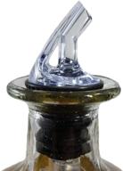 🍸 ameripour measured liquor pourer - usa made bar spouts - leak-free cocktail pour - clear, 1.25oz (37ml) - 3 pack логотип