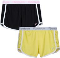 reebok girls active shorts athletic girls' clothing logo