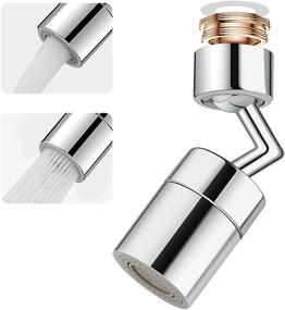 img 4 attached to 💦 Revolutionize Your Faucet: Universal Splash Filter Faucet with 2 Water Outlet Modes & 720° Rotating Extender Aerator – Ideal for Bathroom & Kitchen Use!
