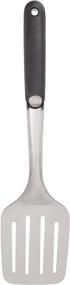 img 1 attached to 🍳 OXO Good Grips Stainless Steel Turner - Brushed Finish