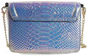 img 2 attached to Remeehi Hologram Leather Shoulder Crossbody Women's Handbags & Wallets