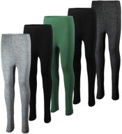 miss popular leggings: stylish and comfy girls' clothing with a comfortable waistband logo