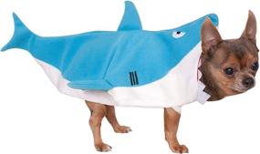 img 4 attached to 🦈 Get Your Pet Ready for a Jawsome Adventure with Rubie's Shark Pet Costume!