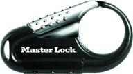 secure your belongings with the master lock combination backpack shackle logo