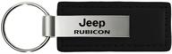 🚙 incognito gold, inc. jeep wrangler rubicon black leather key logo