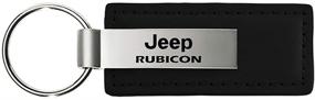 img 4 attached to 🚙 Incognito Gold, Inc. Jeep Wrangler Rubicon Black Leather Key