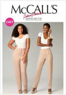 👖 mccall pattern company m6901 women's pants sewing template logo