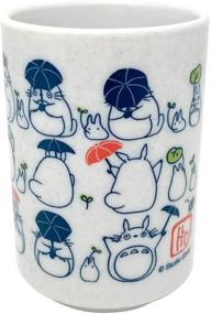 img 4 attached to 🍵 Authentic Benelic My Neighbor Totoro Dondoko Dance Large Japanese Teacup - Official Studio Ghibli Merchandise: Bring the Magic Home