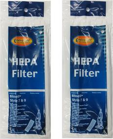 img 1 attached to 🔍 EnviroCare Replacement HEPA Vacuum Filter for Bissell Style 7/9/16 - 2 Filters Included - Post Motor