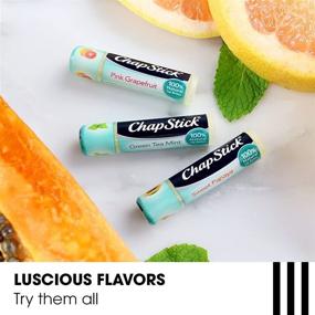 img 1 attached to 🍊 Бальзам для губ ChapStick с маслом розового грейпфрута: натуральное средство для ухода за губами, тюбик - 0,15 унций