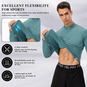 img 2 attached to WRAGCFM Pullover Lightweight Athletic Outdoors Men's Clothing and Active