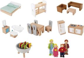 img 2 attached to 🏰 Enhance Playtime with Hape Wooden Family Mansion Accessories: A Perfect Addition for Imaginative Minds