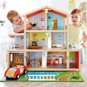 img 1 attached to 🏰 Enhance Playtime with Hape Wooden Family Mansion Accessories: A Perfect Addition for Imaginative Minds