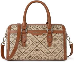 img 4 attached to 👜 BOSTANTEN Designer Handbags: High-Quality Genuine Shoulder Women's Handbags & Wallets