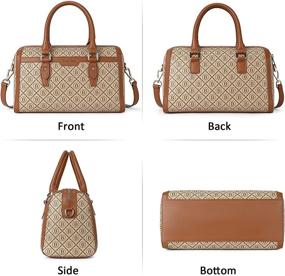 img 3 attached to 👜 BOSTANTEN Designer Handbags: High-Quality Genuine Shoulder Women's Handbags & Wallets