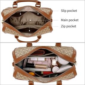 img 1 attached to 👜 BOSTANTEN Designer Handbags: High-Quality Genuine Shoulder Women's Handbags & Wallets