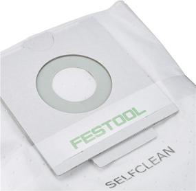 img 2 attached to Festool 496187 CT 26 Selfclean Filter Bag - Pack of 5