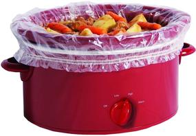 img 4 attached to 🍲 PanSaver Slow Cooker Liners - Sure Fit Band, 4 Count, Fits 3-6.5 qt