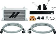 mishimoto mmoc-370z-09t silver oil cooler kit: perfectly compatible with nissan 370z 2009-2020 & infiniti g37 2008-2015 coupe models logo