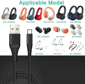 img 2 attached to 🔌 6ft USB C Cable Ideal for GoPro Hero 8 Black MAX, Hero 7 Black/Silver/White, Hero 6/5 Black, Hero 2018, and Hero5 Session Cameras