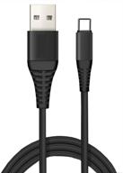 🔌 6ft usb c cable ideal for gopro hero 8 black max, hero 7 black/silver/white, hero 6/5 black, hero 2018, and hero5 session cameras logo