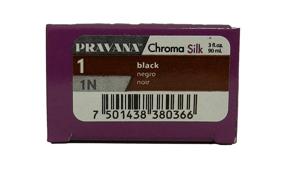 img 1 attached to 🖤 Продукт Pravana ChromaSilk - 1 / 1N Черный цвет волос