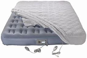 img 4 attached to AeroBed Premier IntelliWarmth Full Bed