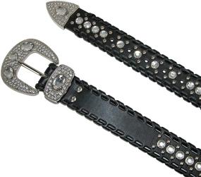 img 3 attached to Medium Women's Accessories: 💎 CTM Women's Western Rhinestone Embellishments